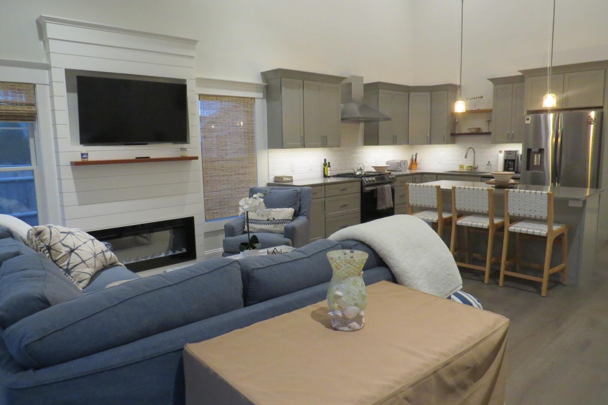 Kinlin Grover Vacation Rentals-Beautiful New Condo with Private Heated Pool-image-1