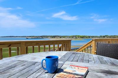 BRAND NEW LISTING! 3BD Harbor Cottage--Amazing Harbor & Sunset Views, A/C, Direct Beach Access